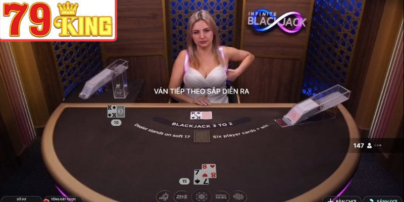 Blackjack 79King thử thách tư duy tính điểm