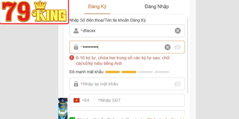 Kiểm tra thông tin kỹ trước khi xác nhận tài khoản