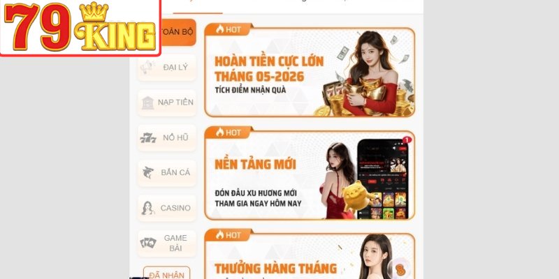 Quy định nhận khuyến mãi 79King cần biết trước