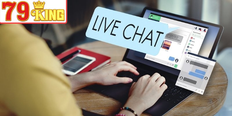 Liên hệ chat trực tuyến hỗ trợ người dùng mọi lúc