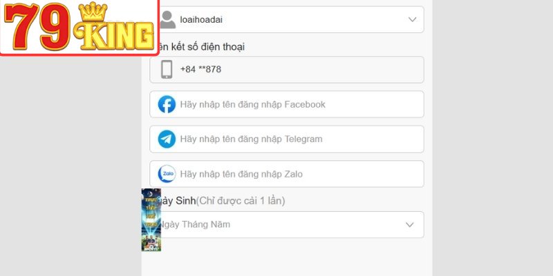 Đáp ứng đủ điều kiện trước khi nạp tiền 79King