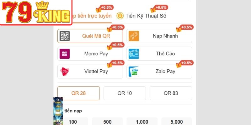 Quét mã QR giúp giao dịch nhanh và chính xác