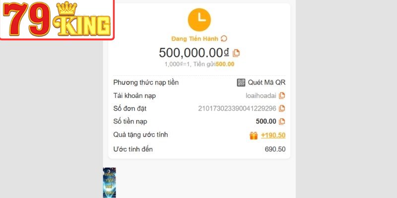 Xác nhận giao dịch chuẩn để tiền về nhanh hơn