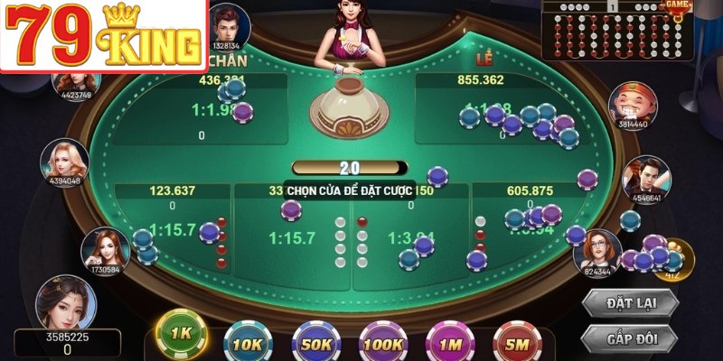 4 bước chơi Xóc Đĩa online tại 79King cực đơn giản